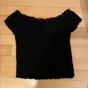 brandy melville off the shoulder top